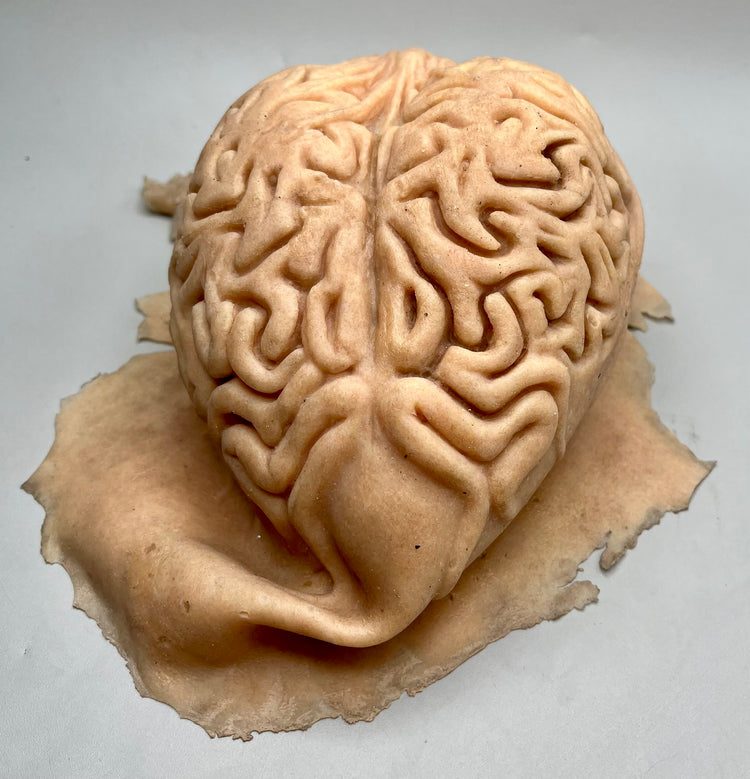 Crispin Glover silicone head/brain piece