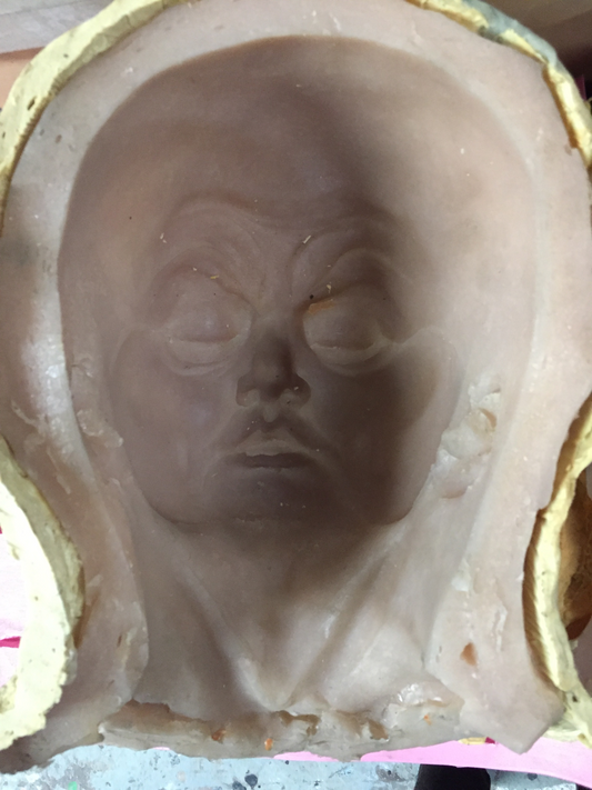 Silicone mask mold - Evil Dead: the Musical