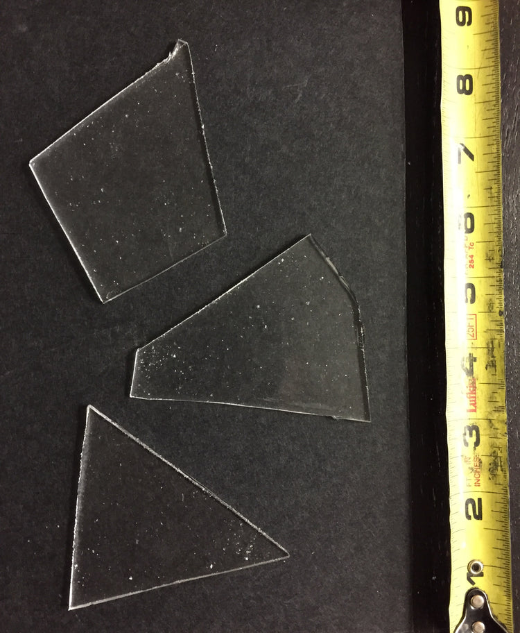 Rubber Glass Shards