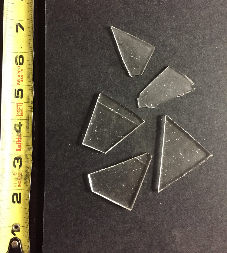 Rubber Glass Shards