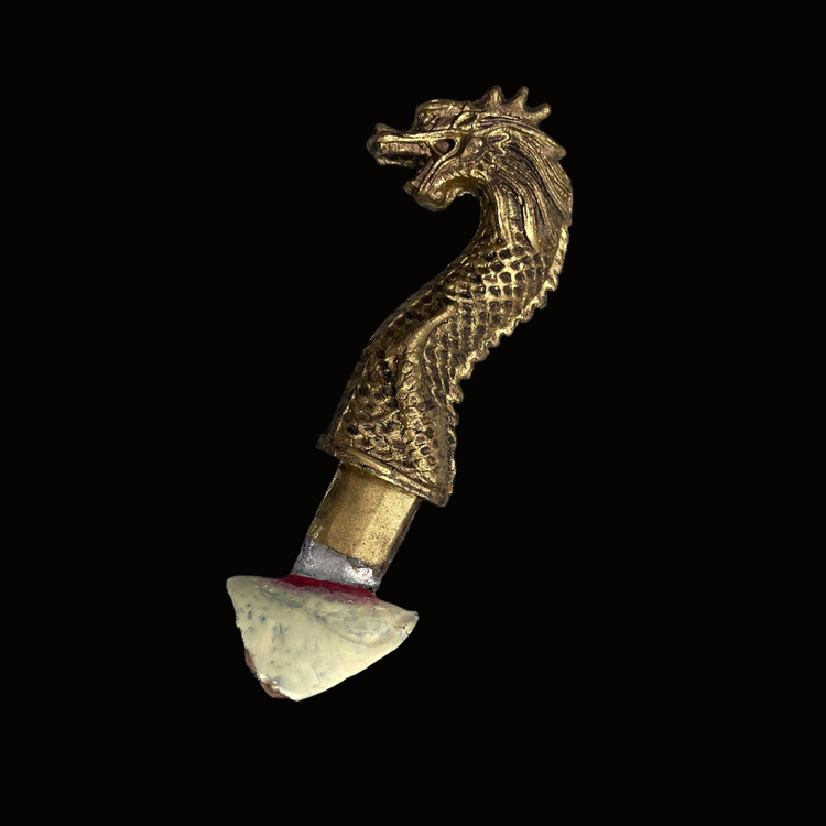 Dragon Dagger handle for eye mount