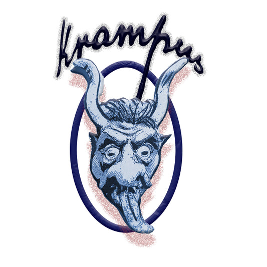 Krampus temp tattoo